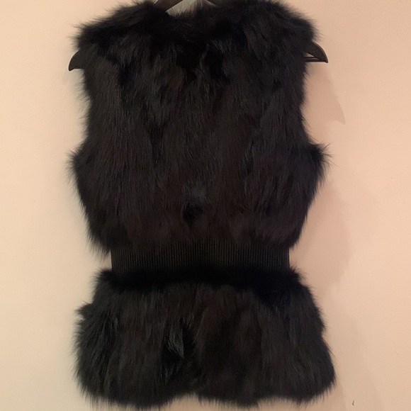BCBG Maxazria “Estelle” Real Fur Vest - Picture 4 of 7